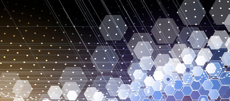 science futuristic internet high computer technology business background
