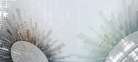 Abstract finance and business background with graph. world economic conceptのイラスト素材