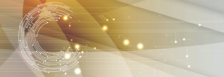 abstract structure circuit computer technology business backgroundのイラスト素材