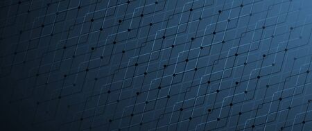 Abstract hexagon background. Technology poligonal design. Digital futuristic minimalism. Vectorのイラスト素材