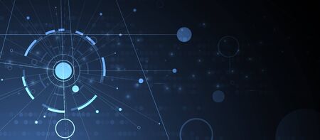 abstract futuristic fade computer technology business backgroundのイラスト素材