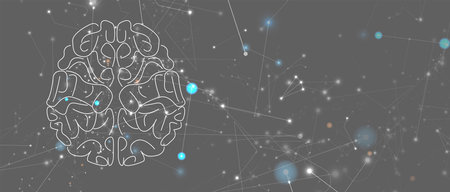 Quantum processing. Deep learning artificial intelligence. Future new technology  for business or...