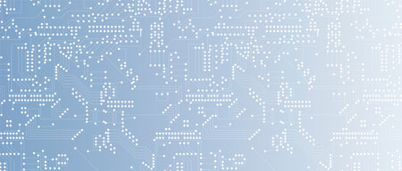 Abstract circuit board futuristic technology processing business