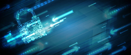Cybersecurity and information or network protection. Future cyber technology web services for...