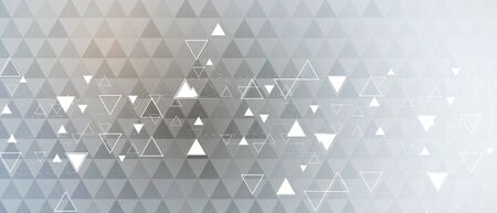 abstract structure circuit computer triangle technology business backgroundのイラスト素材