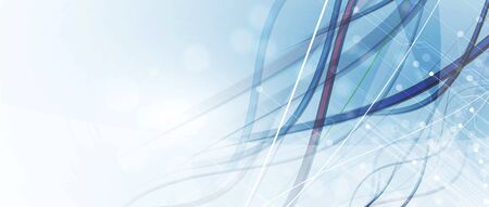 Technology innovation background, idea of global business solutionのイラスト素材