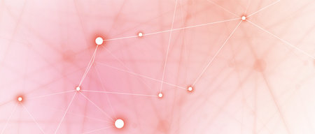 Abstract tech background. Futuristic technology interface with geometric shapes