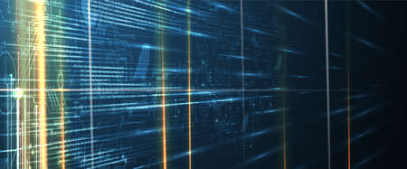 Software development abstract technology code and script background. Web  optimization and seoのイラスト素材