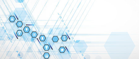 Cybersecurity and information or network protection. Future cyber technology web services for...