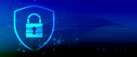 Cybersecurity and information or network protection. Future cyber technology web services for...