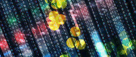 Technology innovation background, idea of global business solution