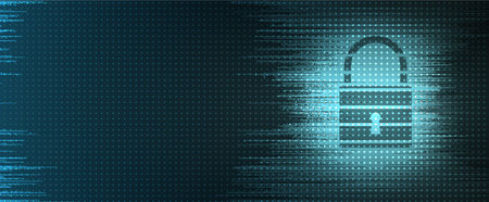 Cybersecurity and information or network protection. Future cyber technology web services for...