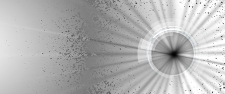 Concept for New Technology Corporate Business & development background