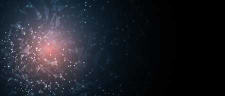 Technology innovation background, idea of global business solutionのイラスト素材
