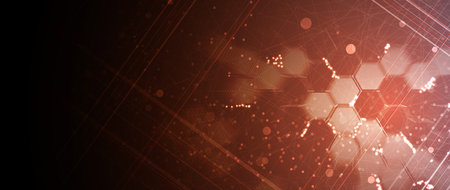abstract futuristic fade computer technology business background