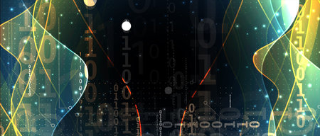 Technology innovation background, idea of global business solution