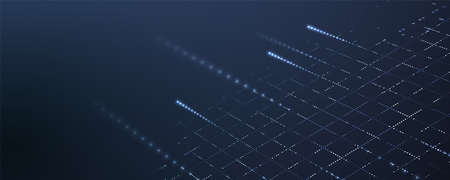 Technology innovation background, idea of global business solutionのイラスト素材