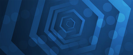 Abstract hexagon background. Technology poligonal design. Digital futuristic minimalism. Vector
