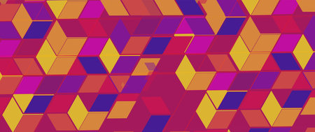 Conceptual technology illustration of artificial intelligence. Abstract futuristic background