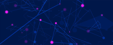 Conceptual technology illustration of artificial intelligence. Abstract futuristic background