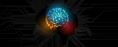 Technology innovation background, idea of global business solution