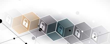 Cybersecurity and information or network protection. Future cyber technology web services for...