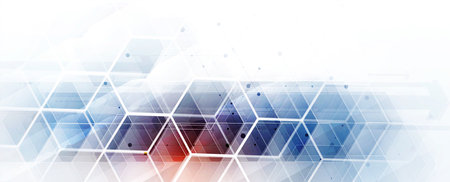 internet digital syber security technology concept for business background. Lock on circuit boardのイラスト素材