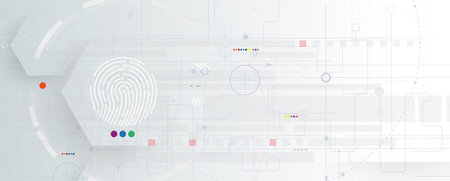 Technology innovation background, idea of global business solution