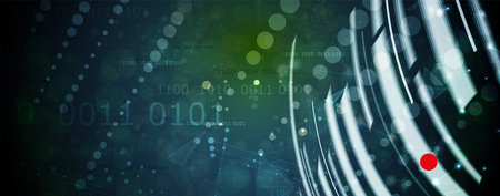Technology innovation background, idea of global business solution