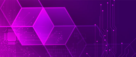 abstract futuristic fade computer technology business backgroundのイラスト素材