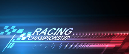 Racing speed background, vector illustration. Motion abstractのイラスト素材