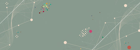 Technology abstract futuristic science background for internet business. Big data concept.