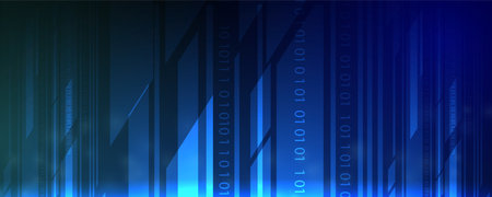 Technology innovation background, idea of global business solution. Vector Artのイラスト素材