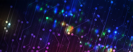 Geometric hexagon abstract background with simple polygonal elements. Medical, business, technology...