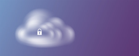 Cloud technology and the shift to hybrid cloud solutions, combining private and public cloud environments for optimal flexibility and resource managementのイラスト素材