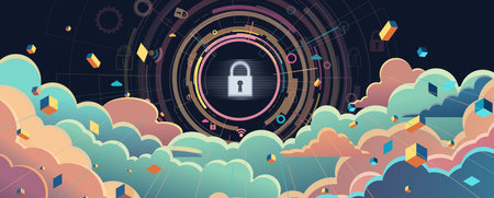 The future of cloud computing: how businesses can leverage cloud technology for increased efficiency, cost savings, and real-time collaboration across global teamsのイラスト素材