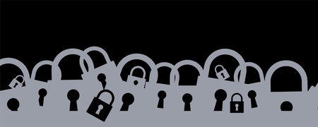 Cyber security. The evolving challenge of securing sensitive information in the age of cyberattacks. Strengthening the walls of cyber defense in a hyperconnected global networkのイラスト素材