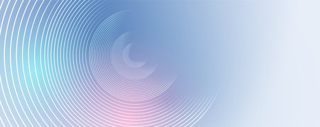 Exploring abstract waves and big data in the future of internet technologies . Vector handmadeのイラスト素材