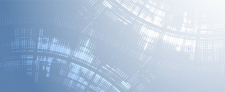 Technology abstract futuristic science background for internet business. Big data concept.のイラスト素材