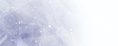 Technology abstract futuristic science background for internet business. Big data concept.のイラスト素材