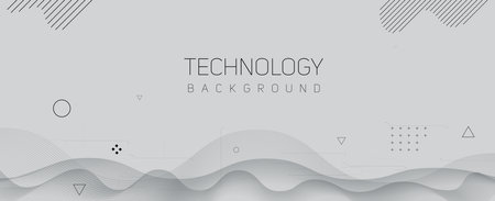 Abstract futuristic computer technology business backgroundのイラスト素材