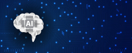 Machine learning in concept of world metaverse big data or cyber security technology background....