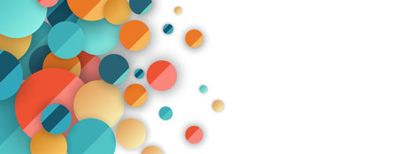 Metaballs shapes abstract  geometric background. Vector art.のイラスト素材