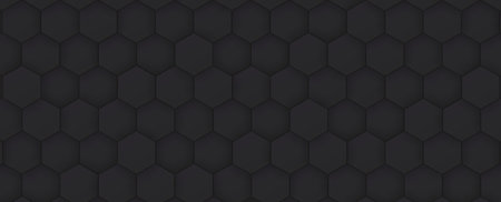 Geometric hexagon abstract background with simple polygonal elements. Medical, business, technology or science design.のイラスト素材