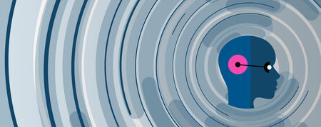 Abstract Artificial intelligence. Cloud computing. Machine learning. Technology web background. Virtual concept futuristic backgroundのイラスト素材