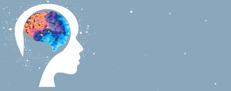Machine learning in concept of world mind metaverse big data or cyber security technology background
