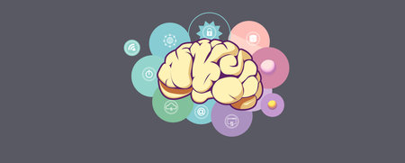 Machine learning in concept of world mind metaverse big data or cyber security technology background