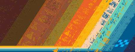 Race sport concept design backgroundのイラスト素材