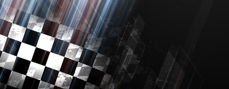 Race sport concept design backgroundのイラスト素材