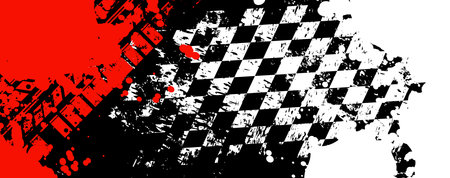 Race sport concept design backgroundのイラスト素材